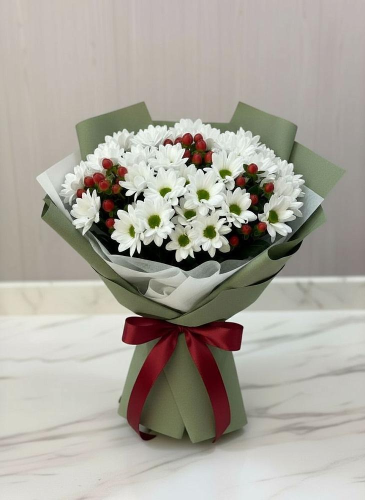 Букет цветов из: Хризантемы в Юрюзани