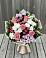 Букет цветов из: Альстромерии, Гвоздики, Розы и Хризантемы в Юрюзани
