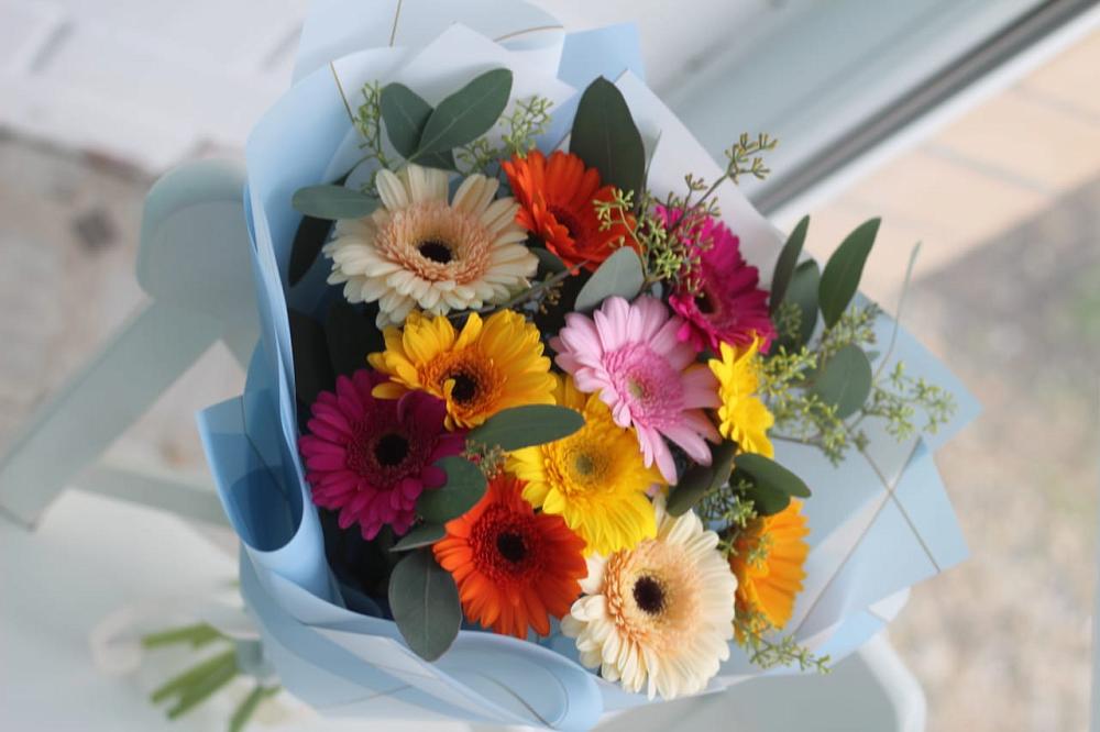 Букет цветов из: Герберы в Юрюзани