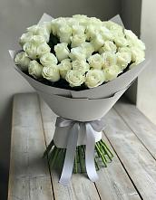 Букет 35 Белых роз в Юрюзани