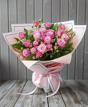Букет Розовый кустик #REPLACE_PRED# Юрюзани