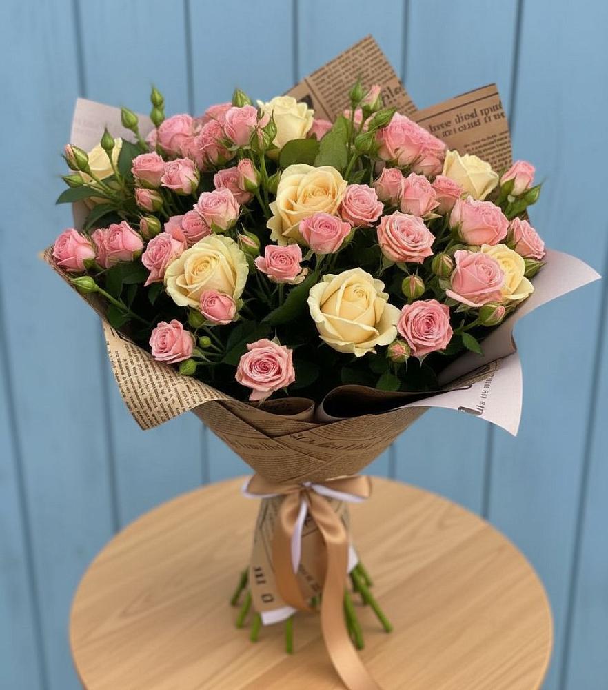 Букет цветов из: Розы в Юрюзани