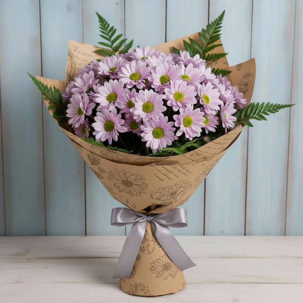Букет цветов из: Хризантемы в Юрюзани