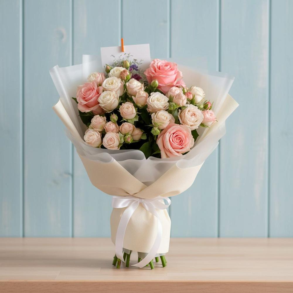 Букет цветов из: Розы в Юрюзани