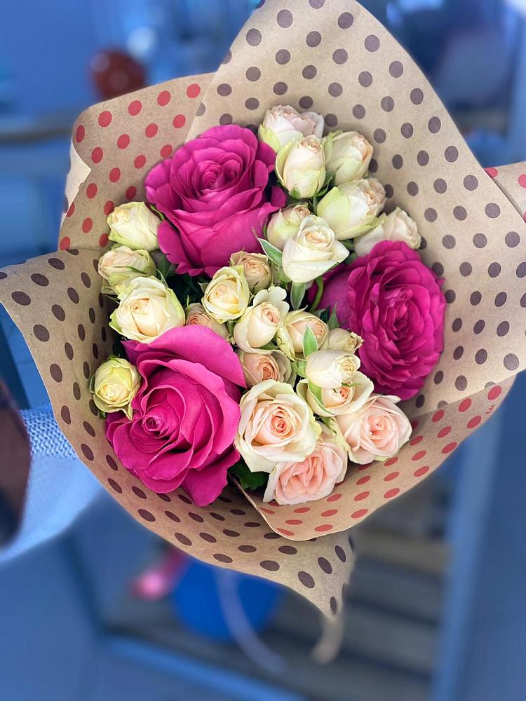 Букет цветов из: Розы в Юрюзани