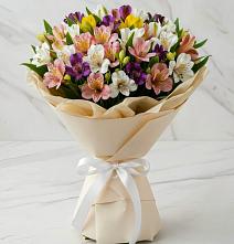Букет цветов из:  Альстромерии в Юрюзани