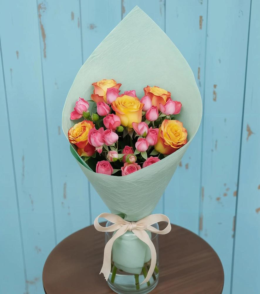 Букет цветов из: Розы в Юрюзани