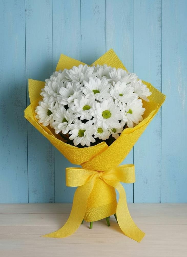 Букет цветов из: Хризантемы в Юрюзани