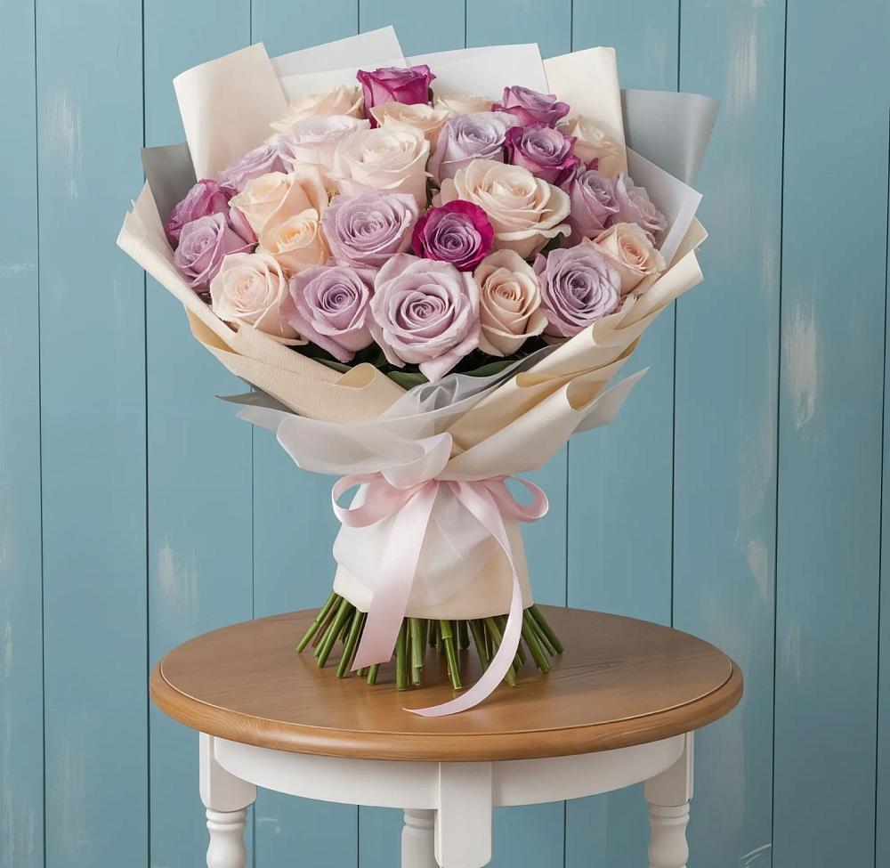 Букет цветов из: Розы в Юрюзани