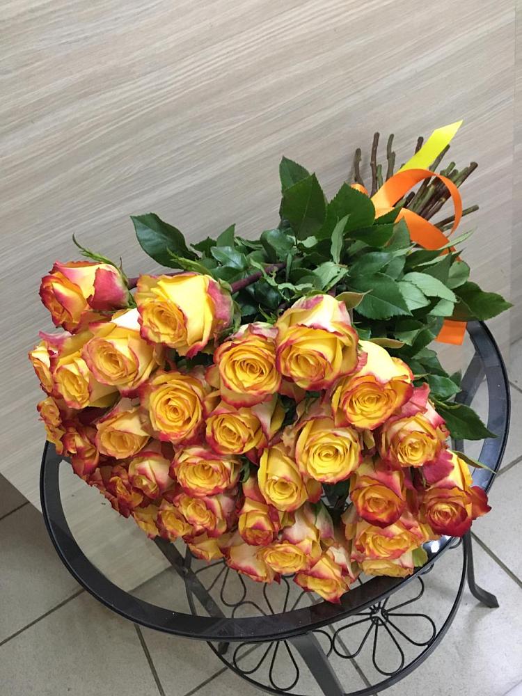 Букет Желтые розы в Юрюзани