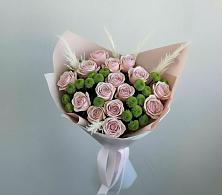 Букет цветов из:  Розы и Хризантемы в Юрюзани