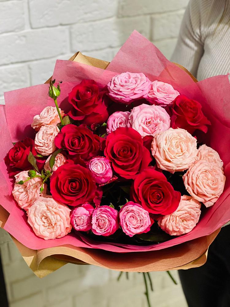 Букет цветов из: Розы в Юрюзани