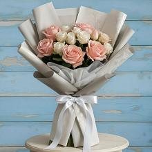 Букет цветов из:  Розы в Юрюзани