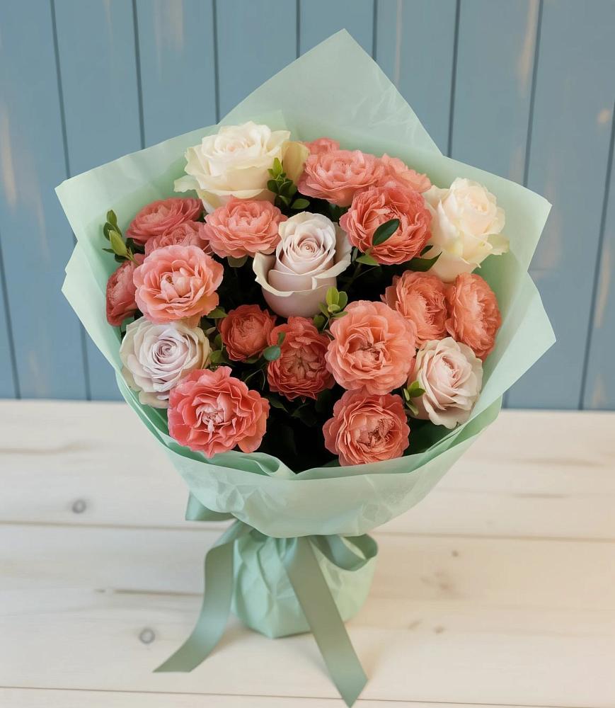 Букет цветов из: Розы в Юрюзани