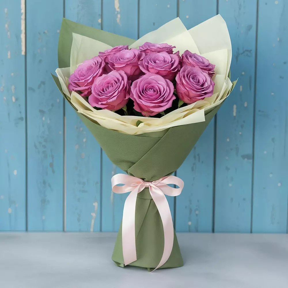 Букет Розы Фёрст Леди в Юрюзани