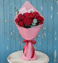 Букет цветов из:  Розы в Юрюзани