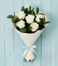 Букет цветов из:  Розы в Юрюзани