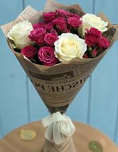 Букет цветов из:  Розы #REPLACE_PRED# Юрюзани
