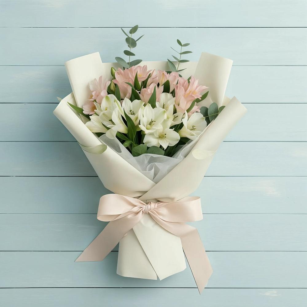 Букет цветов из: Альстромерии в Юрюзани