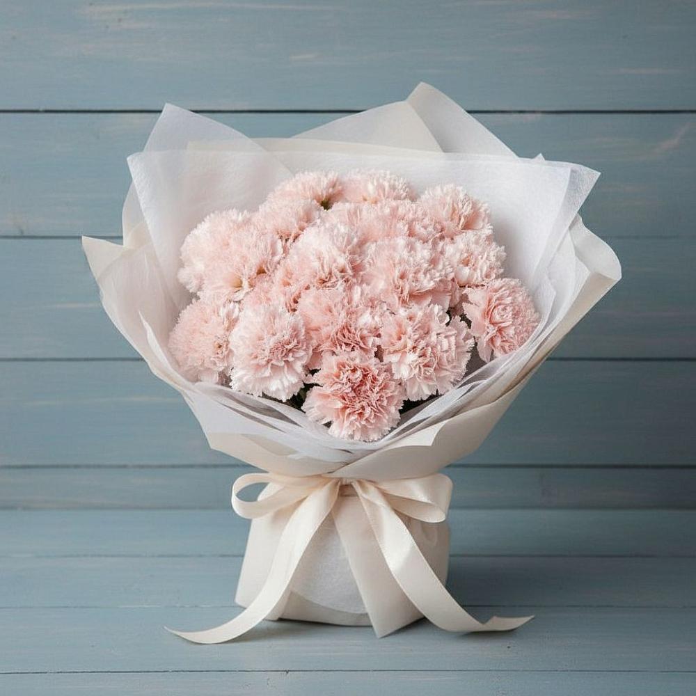 Букет цветов из: Гвоздики в Юрюзани