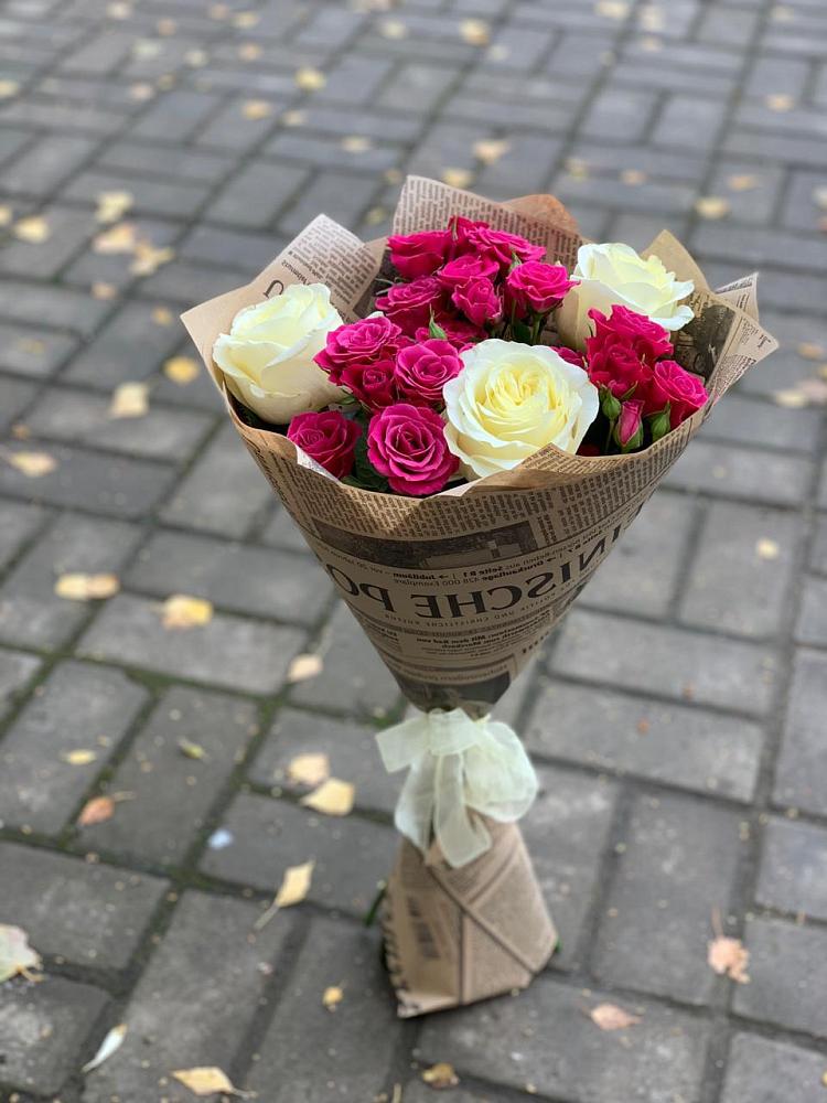 Букет цветов из: Розы в Юрюзани