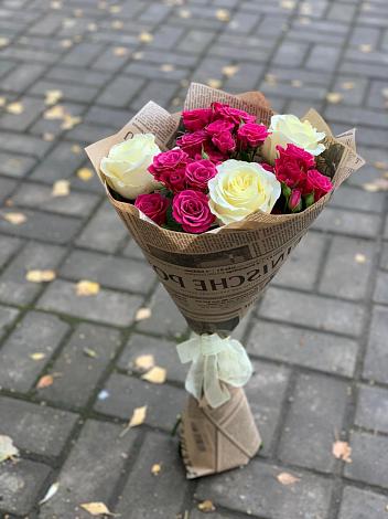 Букет цветов из: Розы в Юрюзани