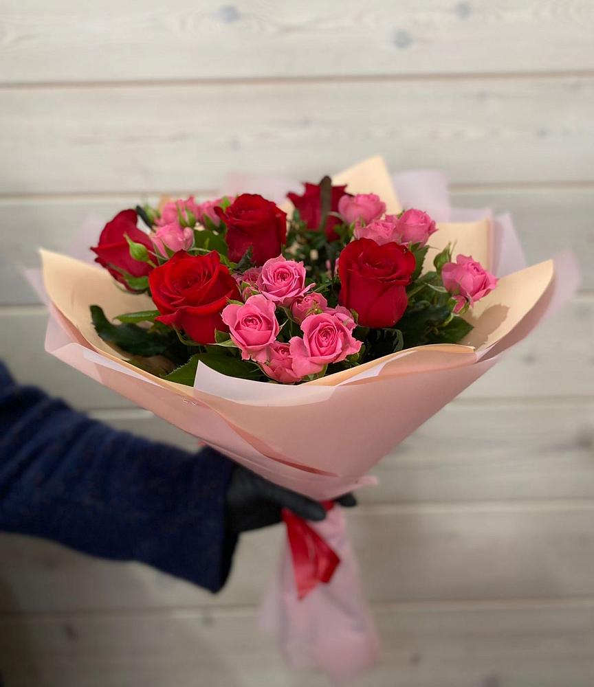Букет цветов из: Розы в Юрюзани
