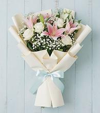 Букет цветов из:  Лилии в Юрюзани