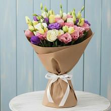Букет цветов из:  Лизиантусы в Юрюзани