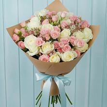 Букет цветов из:  Розы в Юрюзани